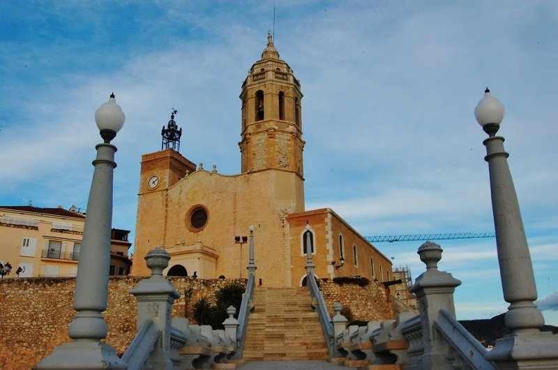 Ferienwohnung Sitges Marblava Sobre El Mar Exterior foto