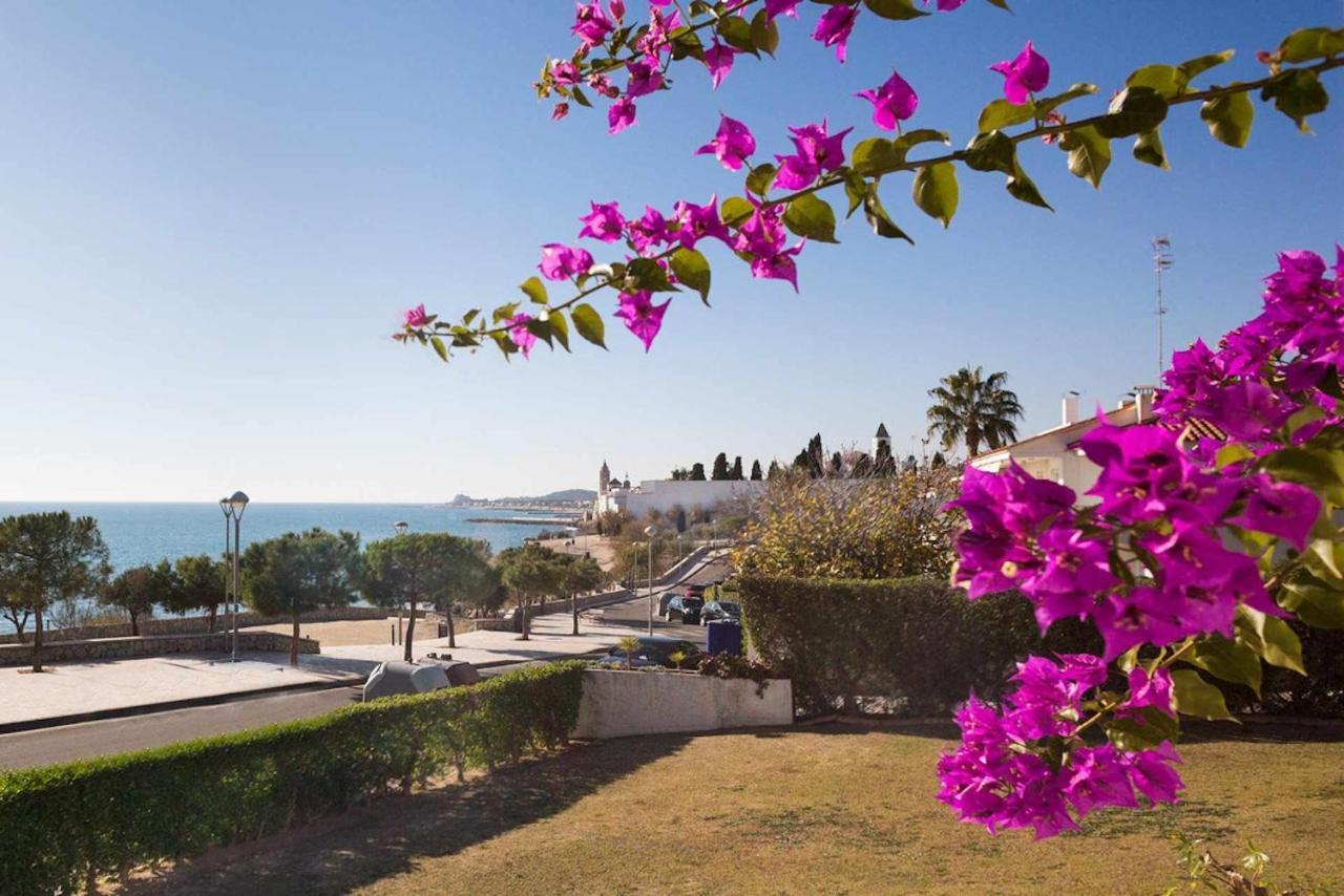 Ferienwohnung Sitges Marblava Sobre El Mar Exterior foto